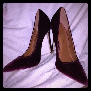 Velevet High Heels